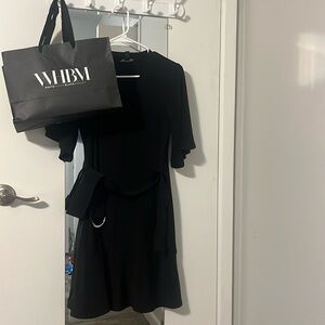 NWT never worn , WHBM, black dress, XXS